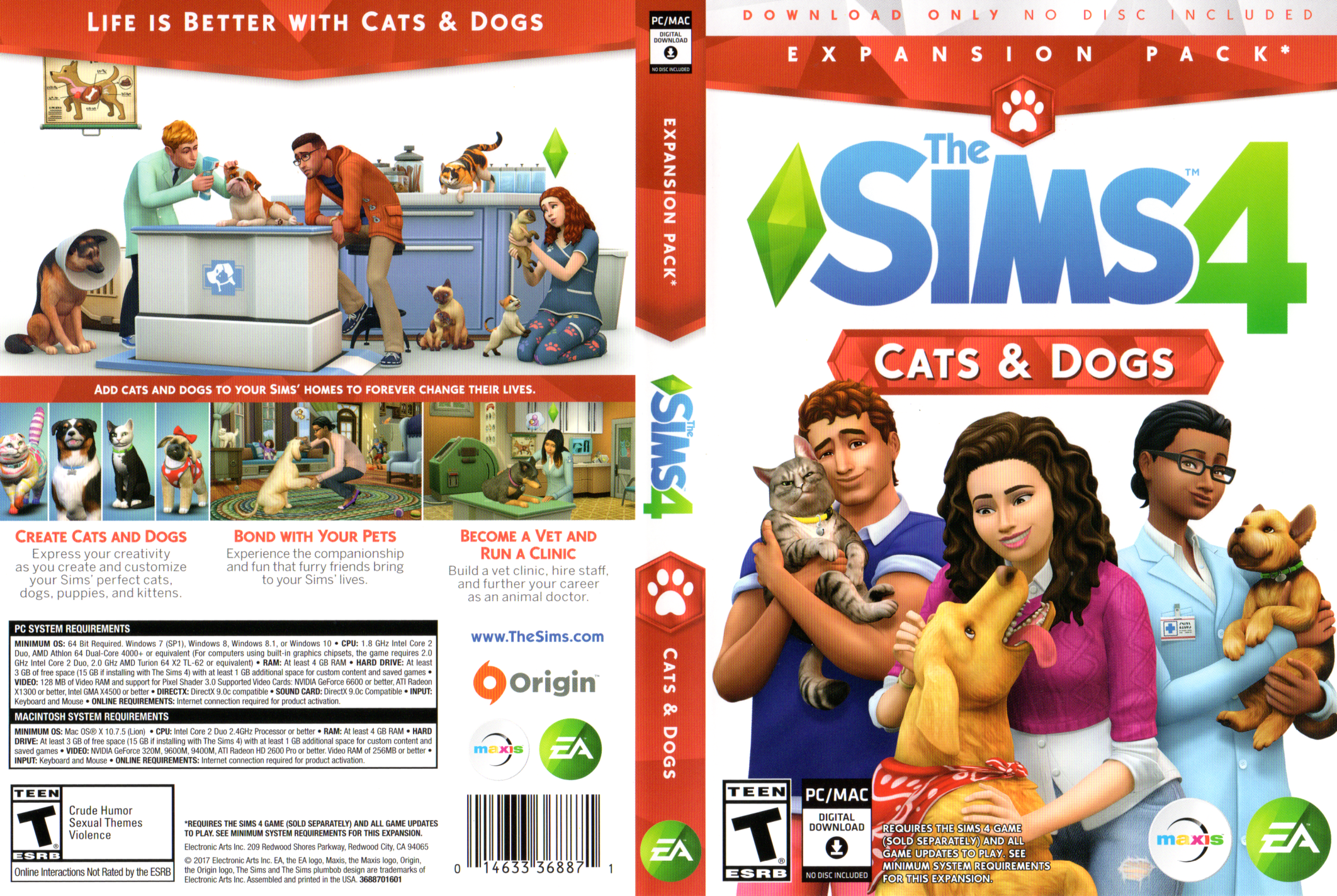 cats and dogs sims 4 promo code