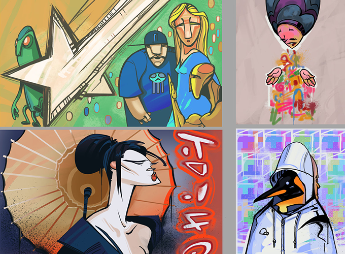 The Sims 4: Various Concept Art by Travis Koller