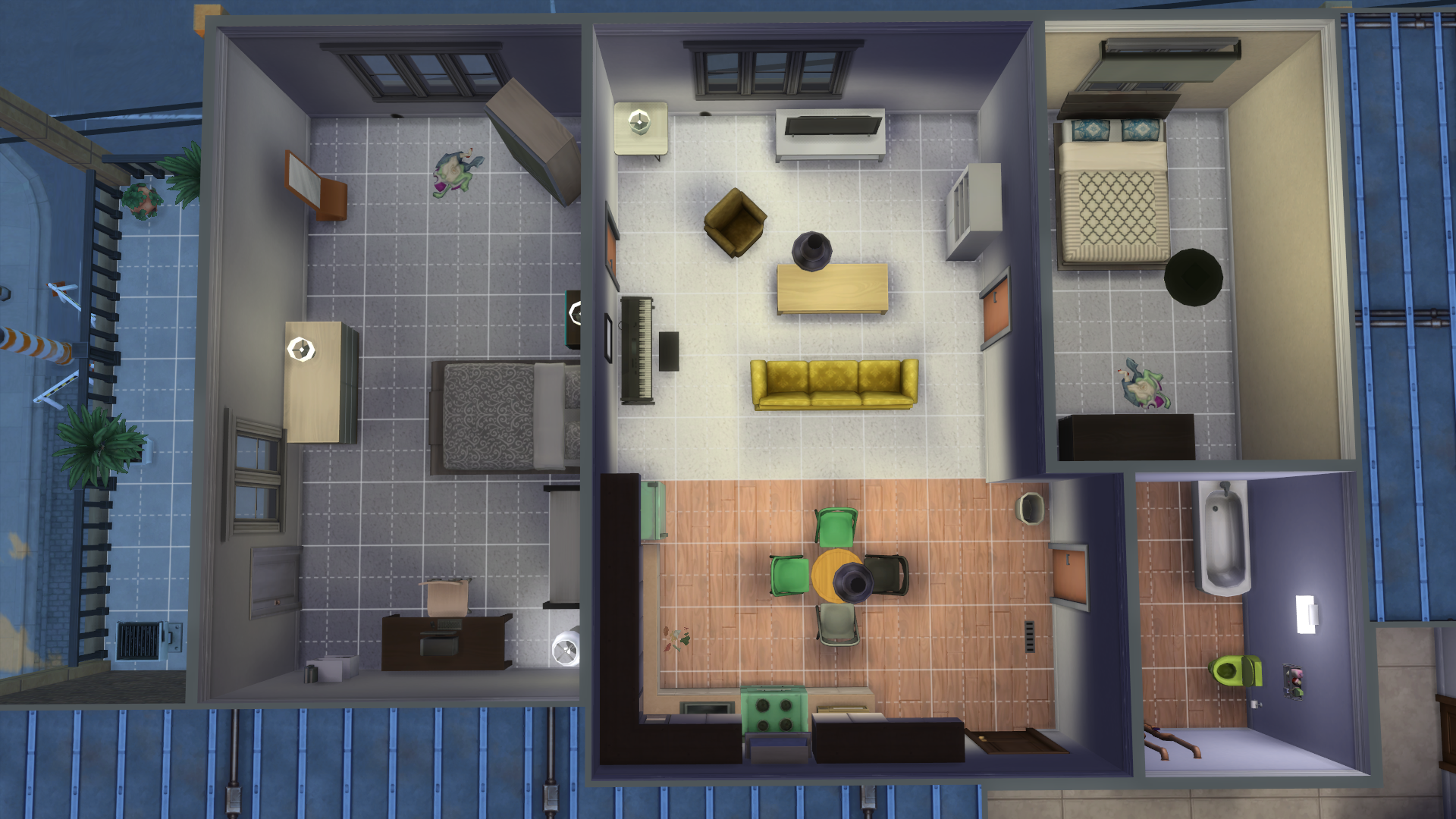 Designing A Better Apartment Remodeling The Culpepper Simsvip