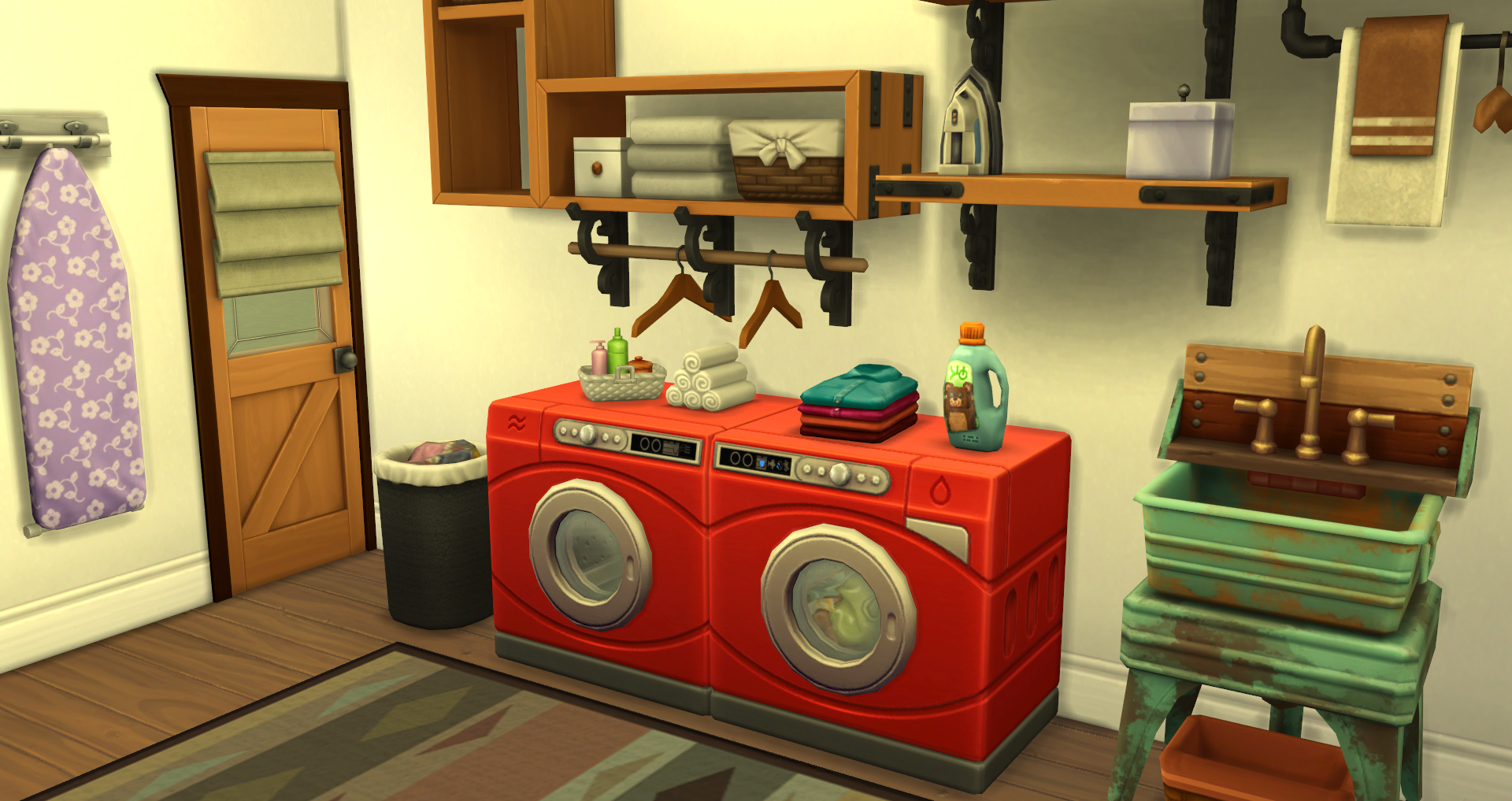 Sims 4 Laundry CC