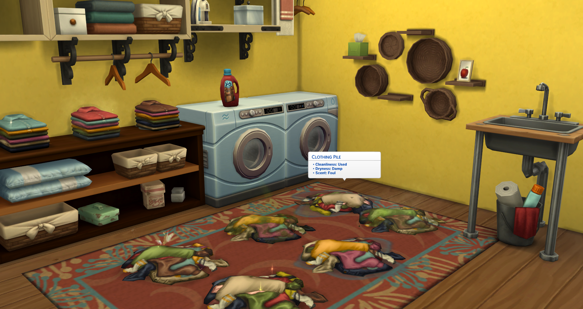 Laundry not working sims 4