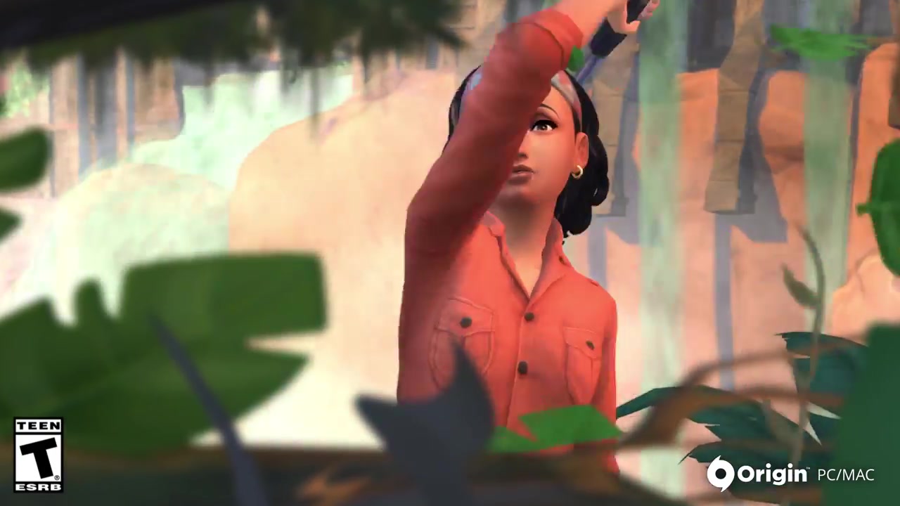 The Sims 4 Jungle Adventure: 95 Trailer Screens | SimsVIP