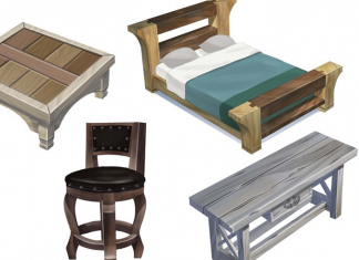 The Sims 4 Jungle Adventure: Object Design Concept Art