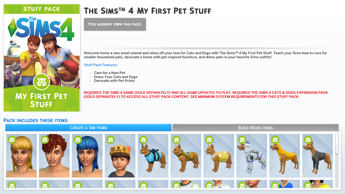 will there be a sims 4 pets expansion pack