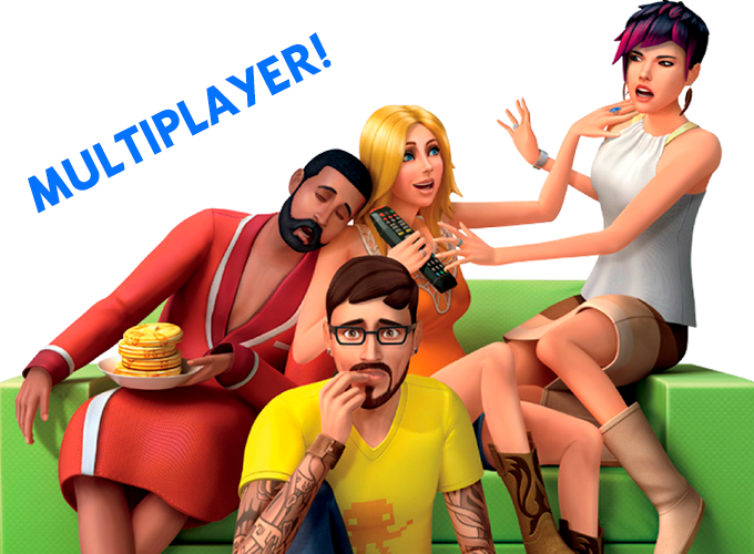 Sims 4 ONLINE Multiplayer (Free Download + CC Overview) 