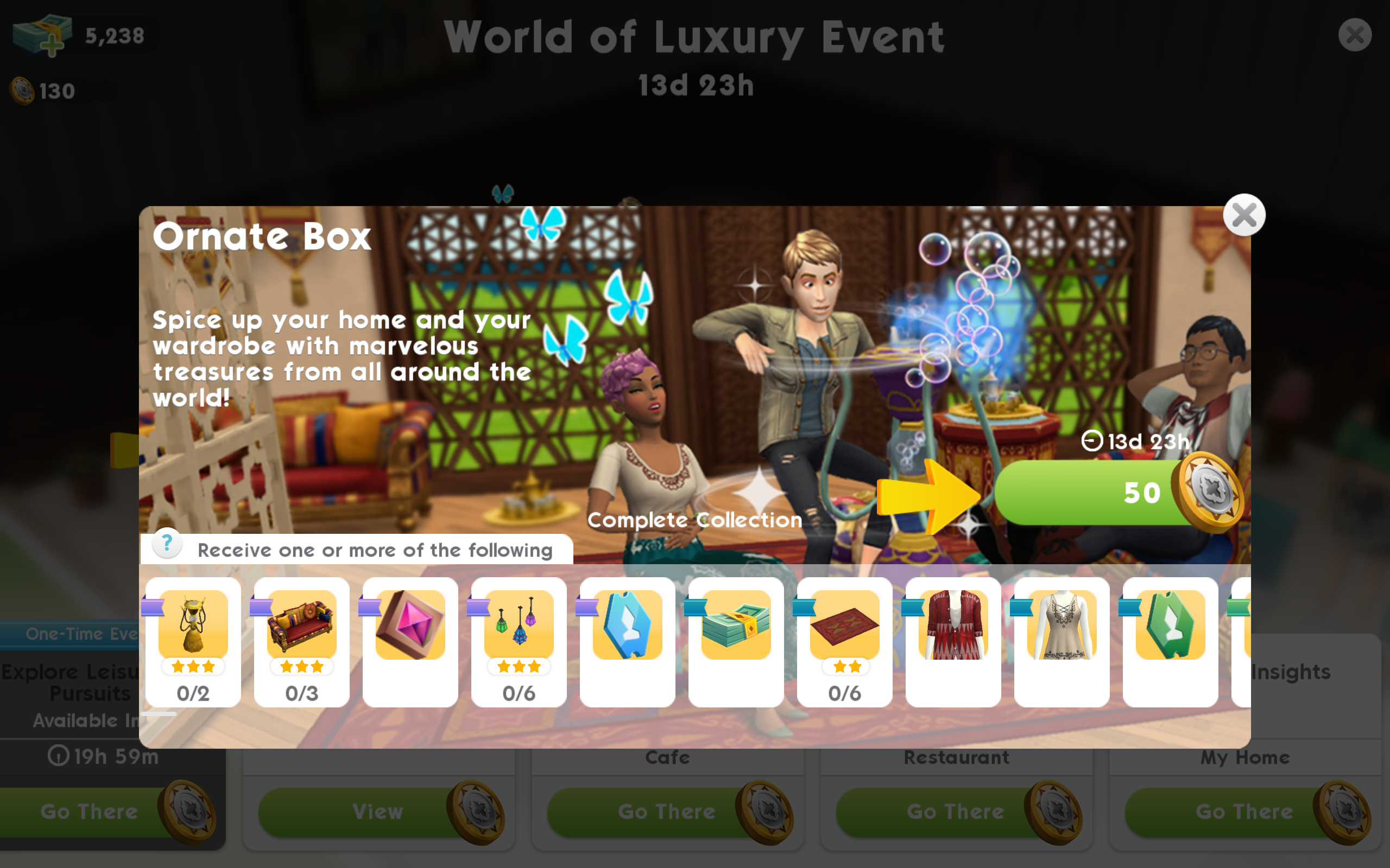 The Sims Mobile - Comprar itens no The Sims Mobile