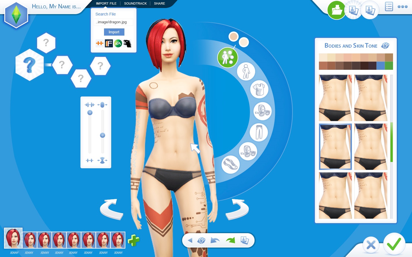 sims 3 create a sim custom content