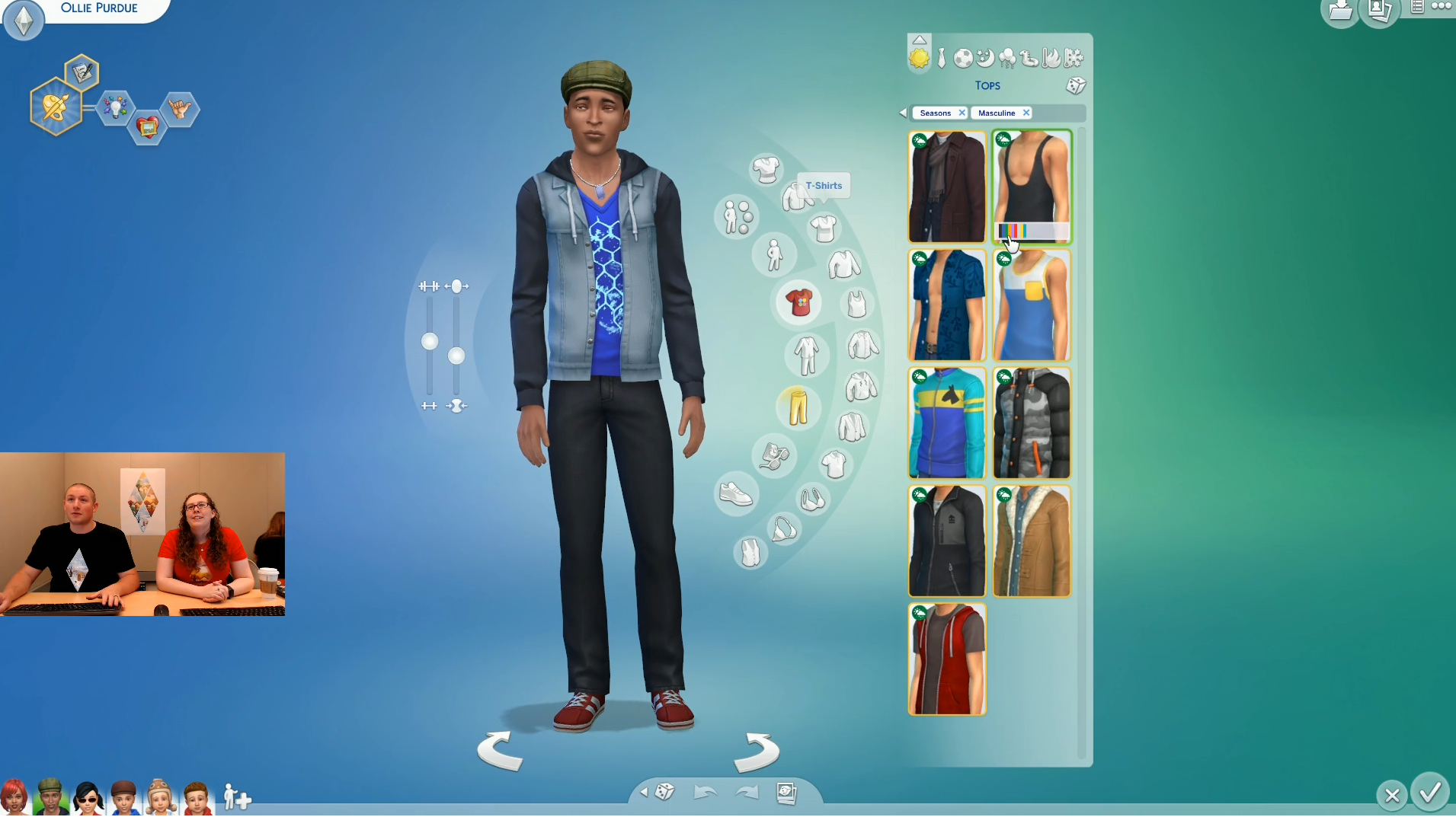 The Sims 4 Seasons: Create-a-Sim Assets | SimsVIP