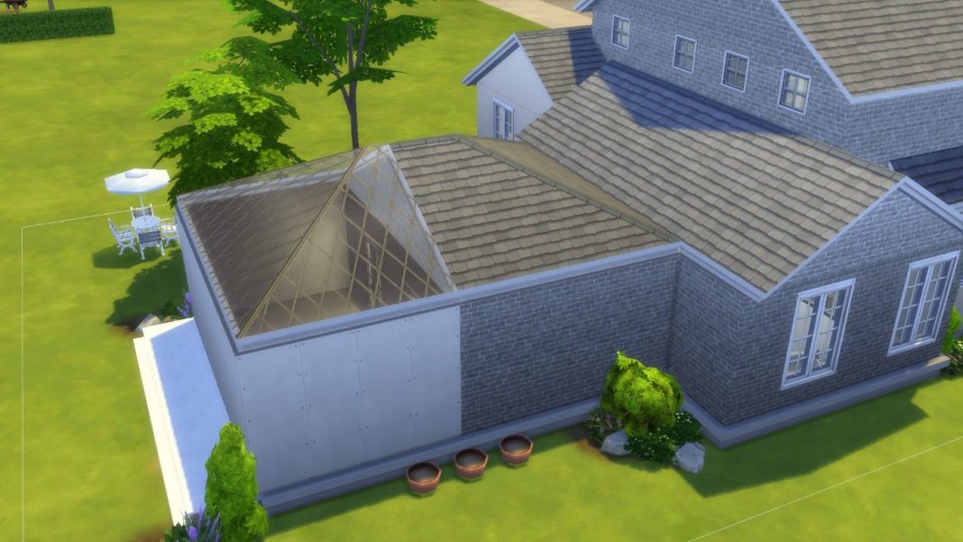 Sims 4 Glass Roof CC