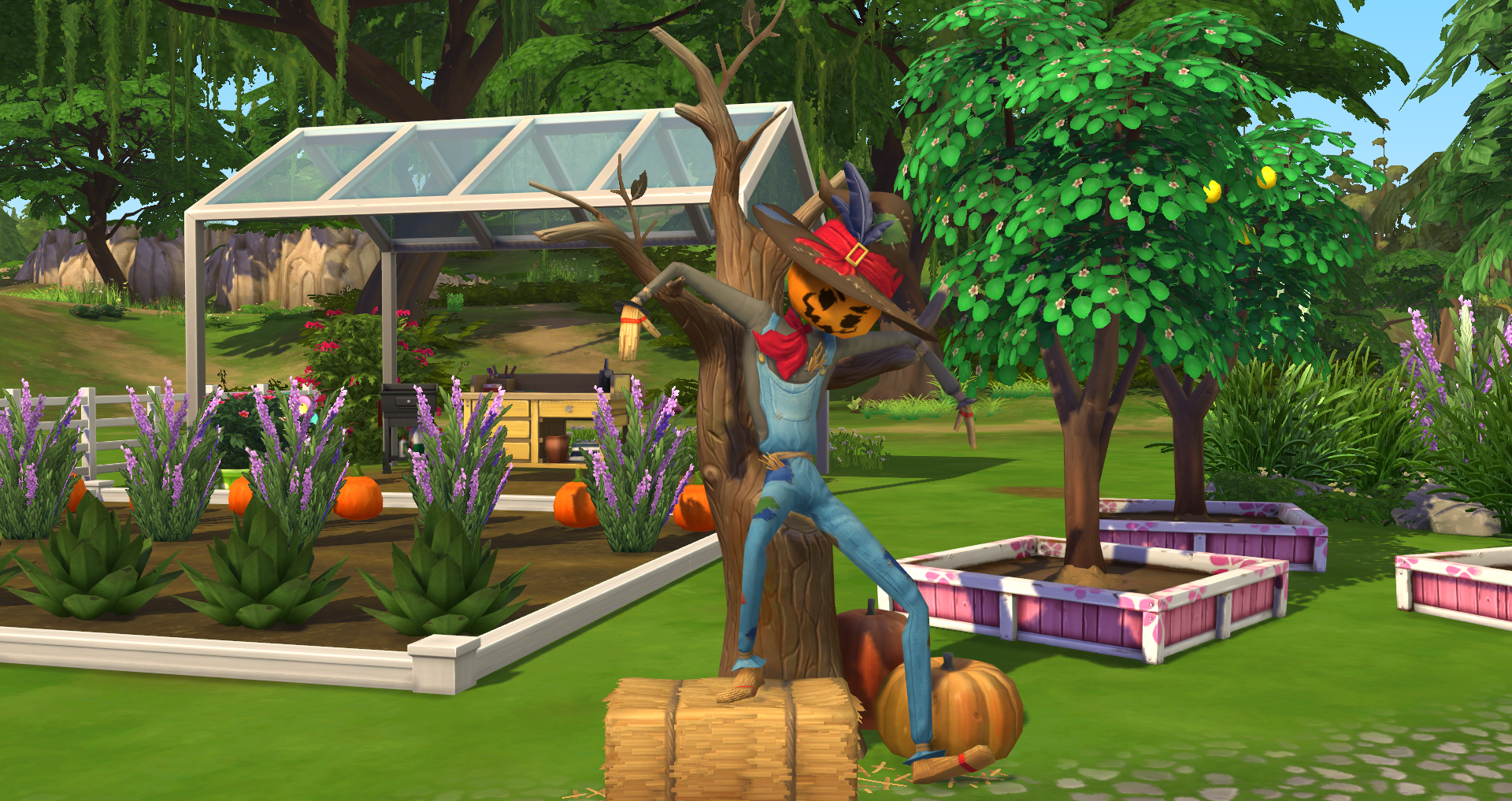 The Sims 4 Boost The Gardening Skill With Patchy The Strawman