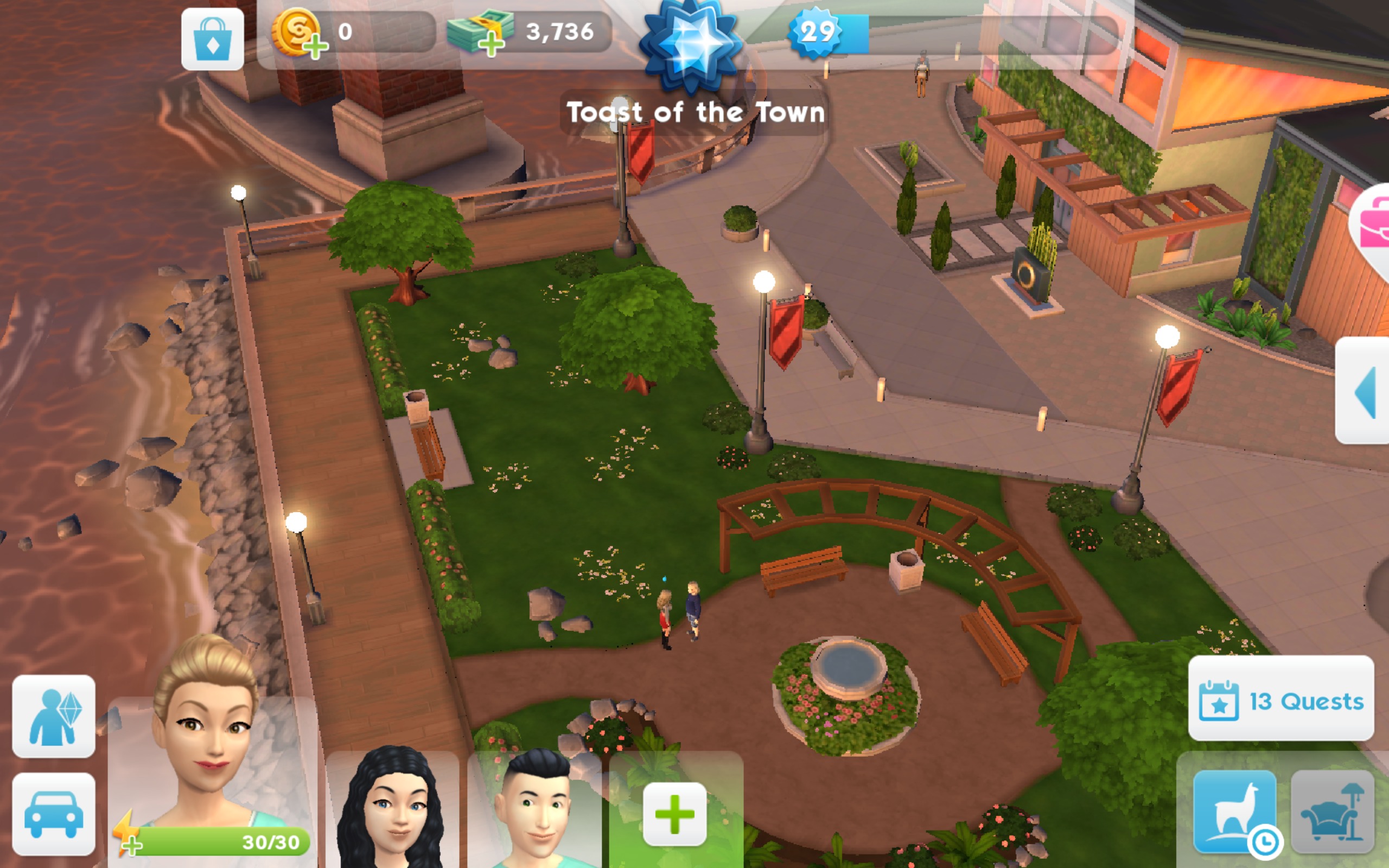 The Sims Mobile – Waterfront! – Platinum Simmers