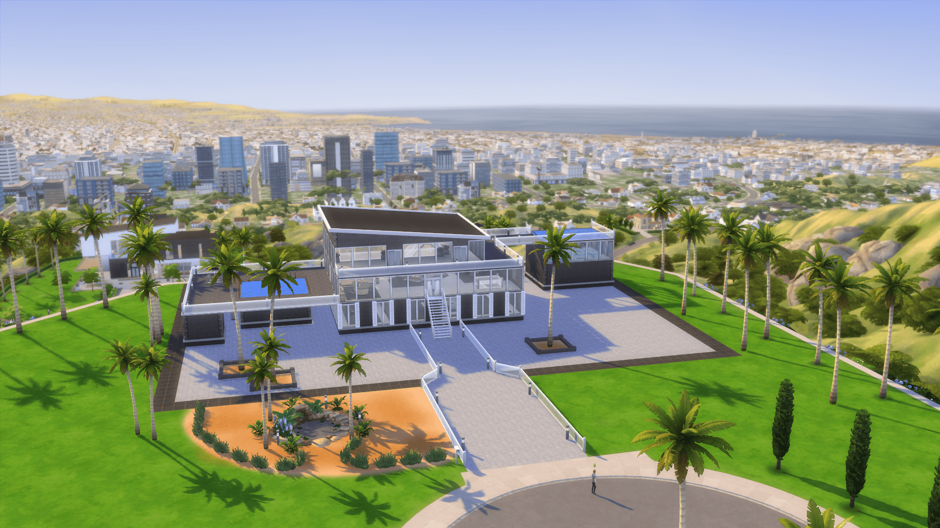 sims 4 get famous mansions
