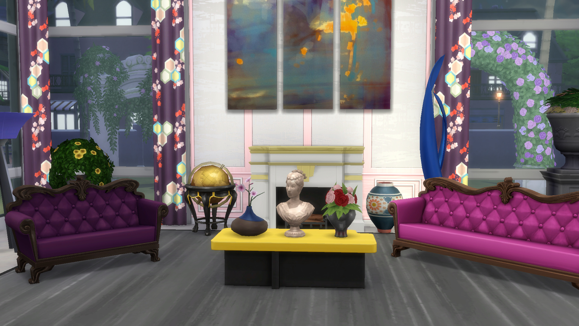 The Sims 4 Luxury Stuff: New Object Collage