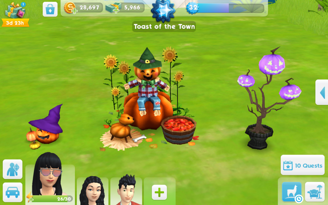 How to Complete the "Countdown to Halloween" Event in The Sims Mobile