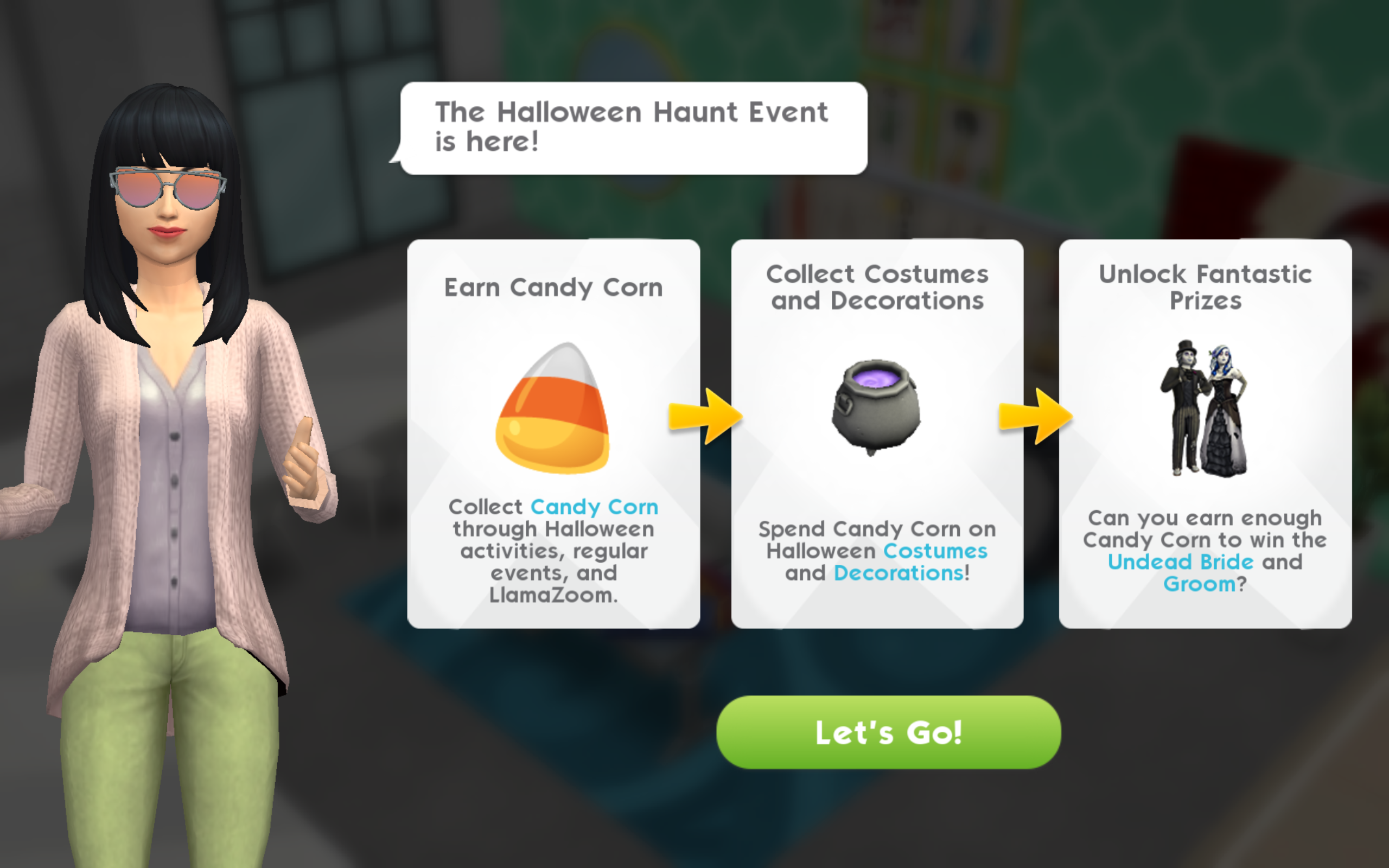 How to Complete the “Trick or Treat” Halloween Event in The Sims