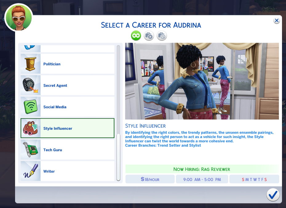 the sims 4 custom careers