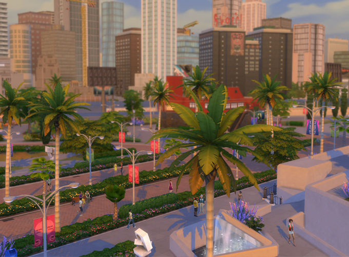 Community Blog: Tour Plumbob Pictures in The Sims 4 Get Famous