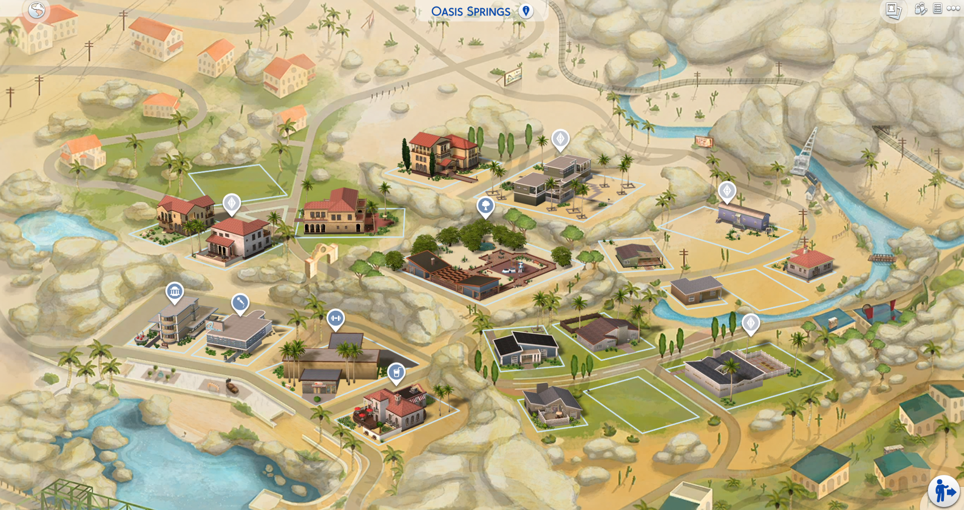 Sims 4 Map Replacement - Real Map Of Earth
