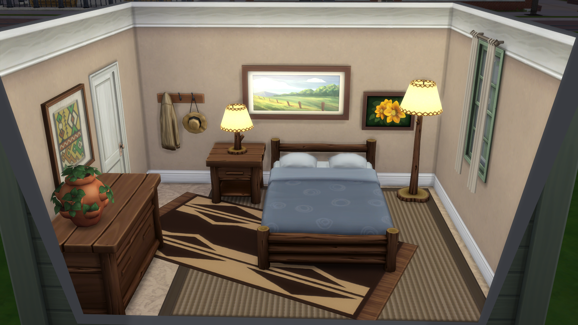 The Sims 4: Upgrading your Starter Home (Bedroom Basics) | SimsVIP