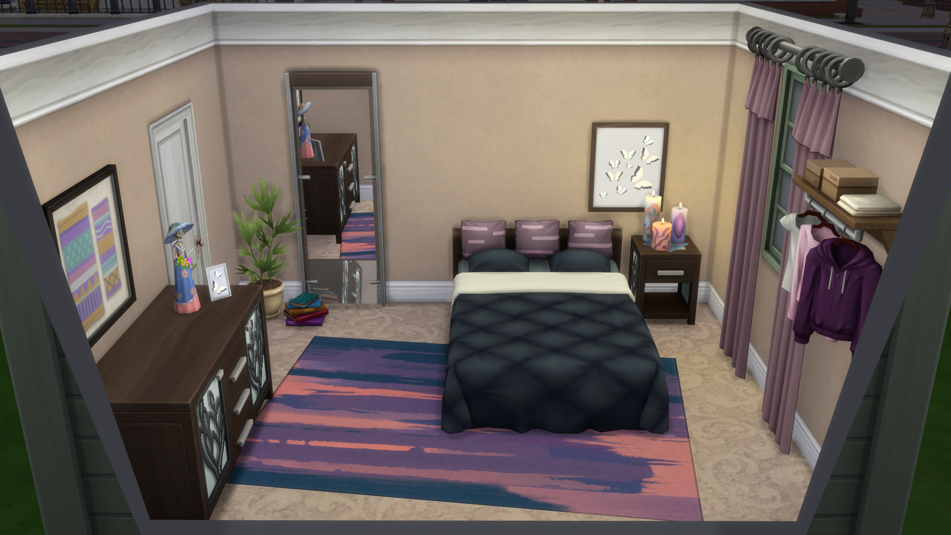 The Sims 4: Upgrading your Starter Home (Bedroom Basics) | SimsVIP