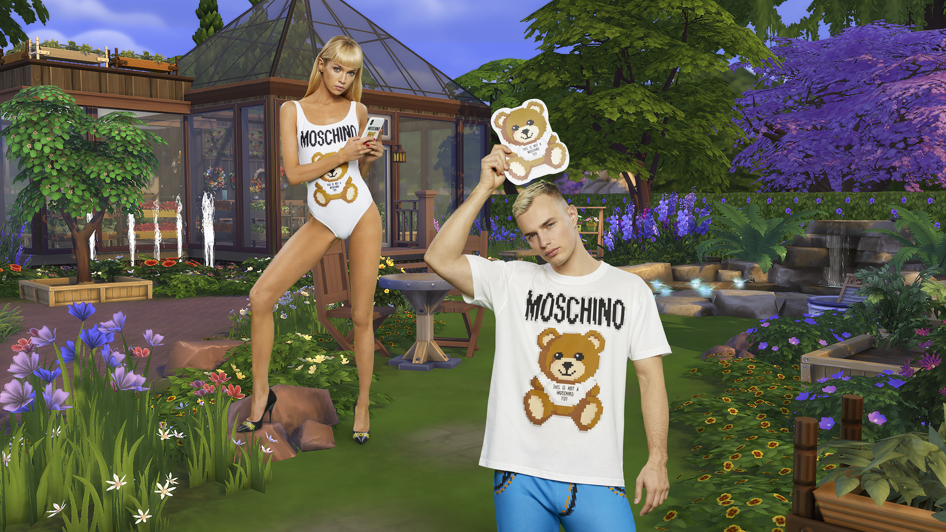 Moschino Created a Sims-Inspired Capsule Collection