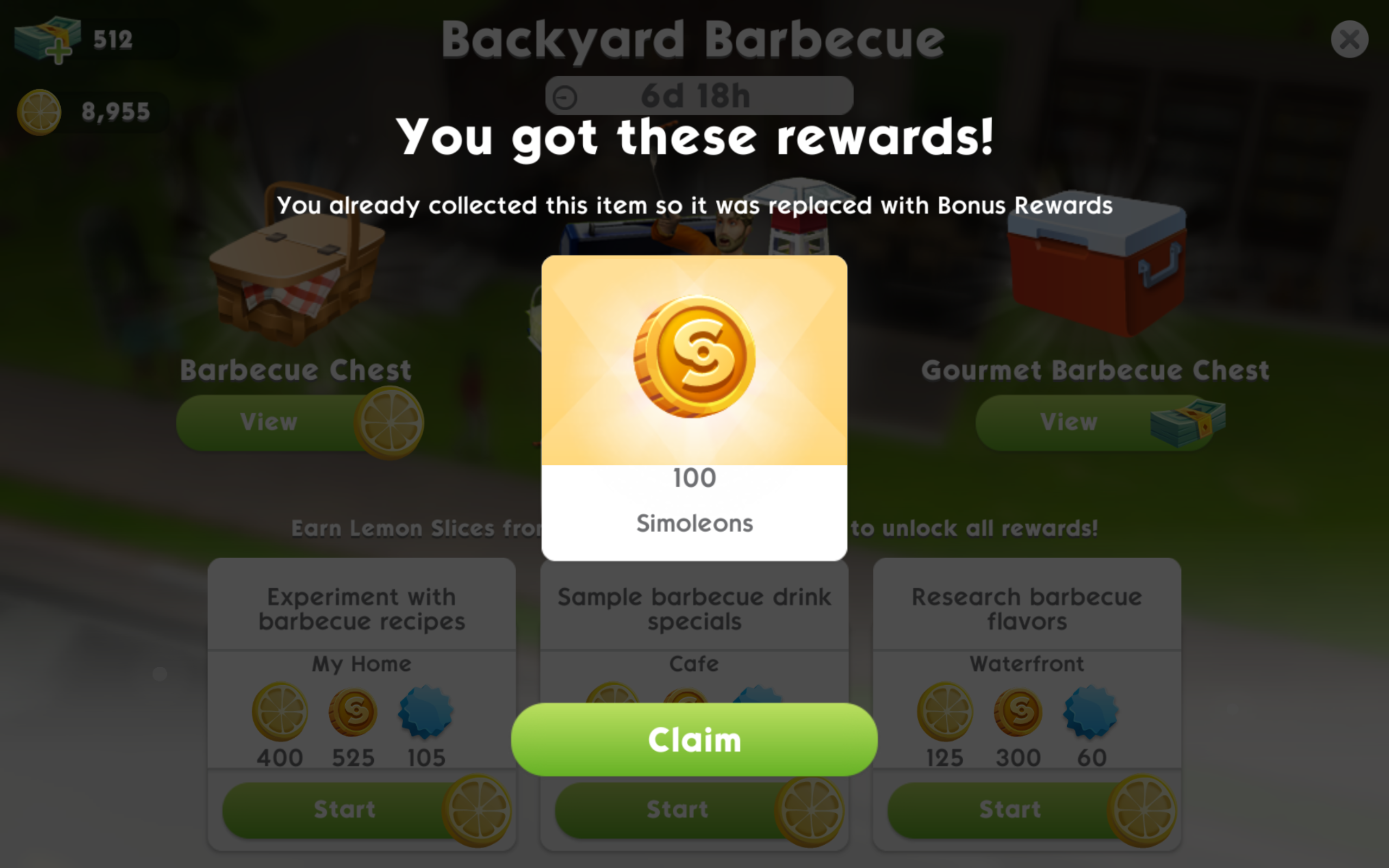 Guys, I got 50 free simcash after I collected the 7th day reward