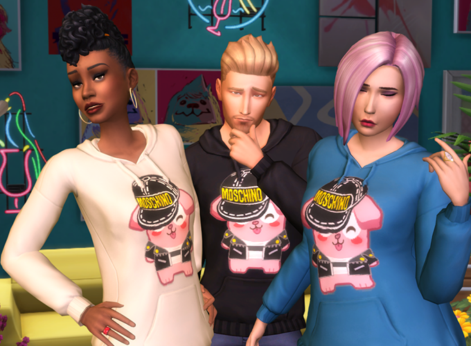 The Sims on X: Must-have looks, gorgeous furniture, and a brand new career  is now available on PC! Get the @Moschino Stuff Pack here:   #MoschinoXTheSims  / X