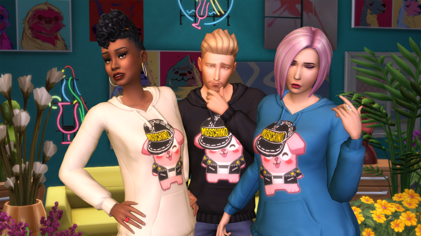Sims 4 Moschino - Picture Perfect Stuff! 