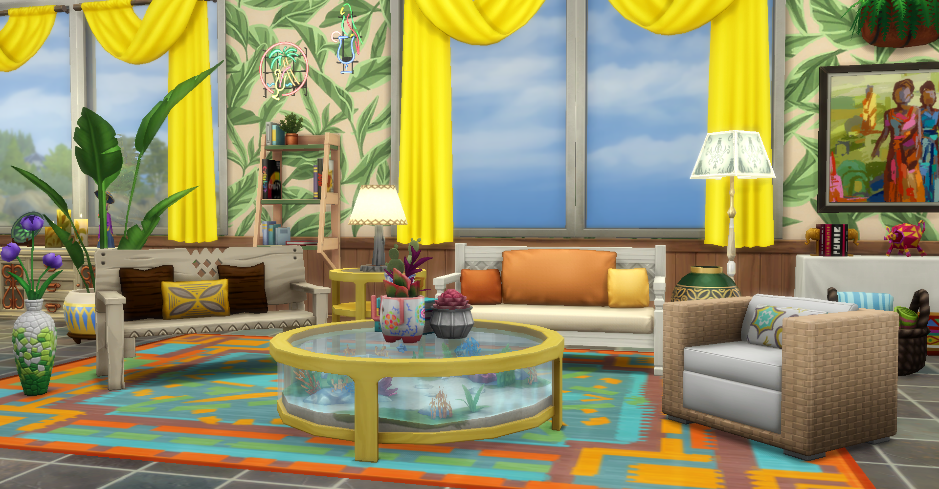 The Sims 4 Inspiration Corner Building For Island Living Simsvip