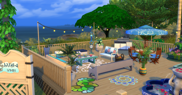 The Sims 4 Inspiration Corner: Building for Island Living | SimsVIP