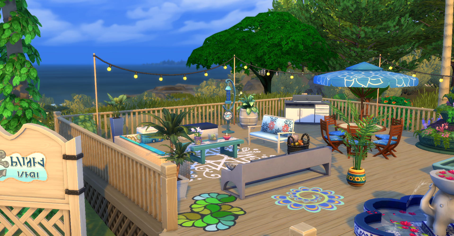 sims 4 island living houses download