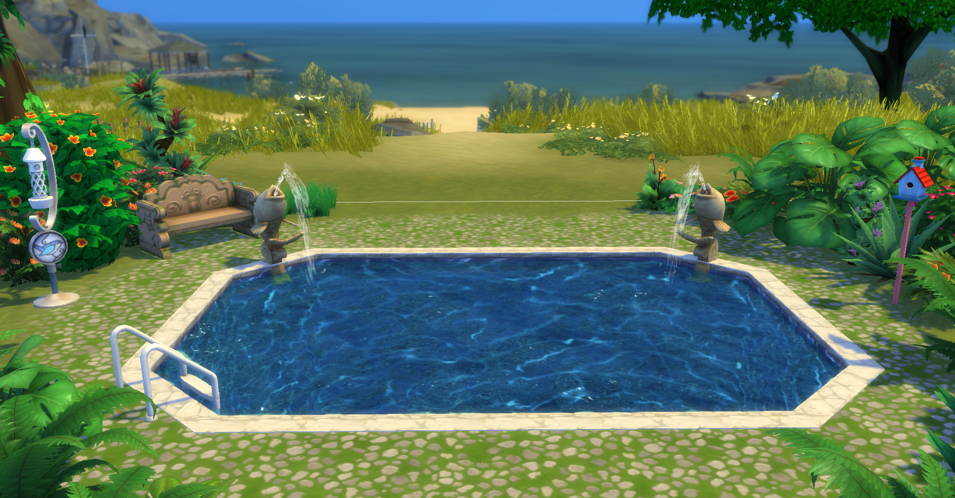 sims 4 island living