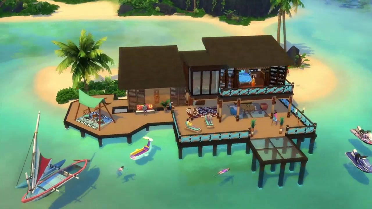 sims 4 island living download free