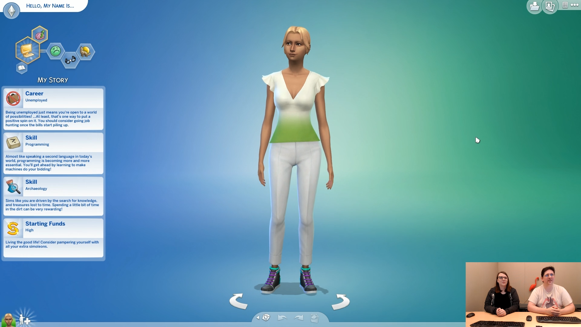 sims 4 create a sim beautiful girl