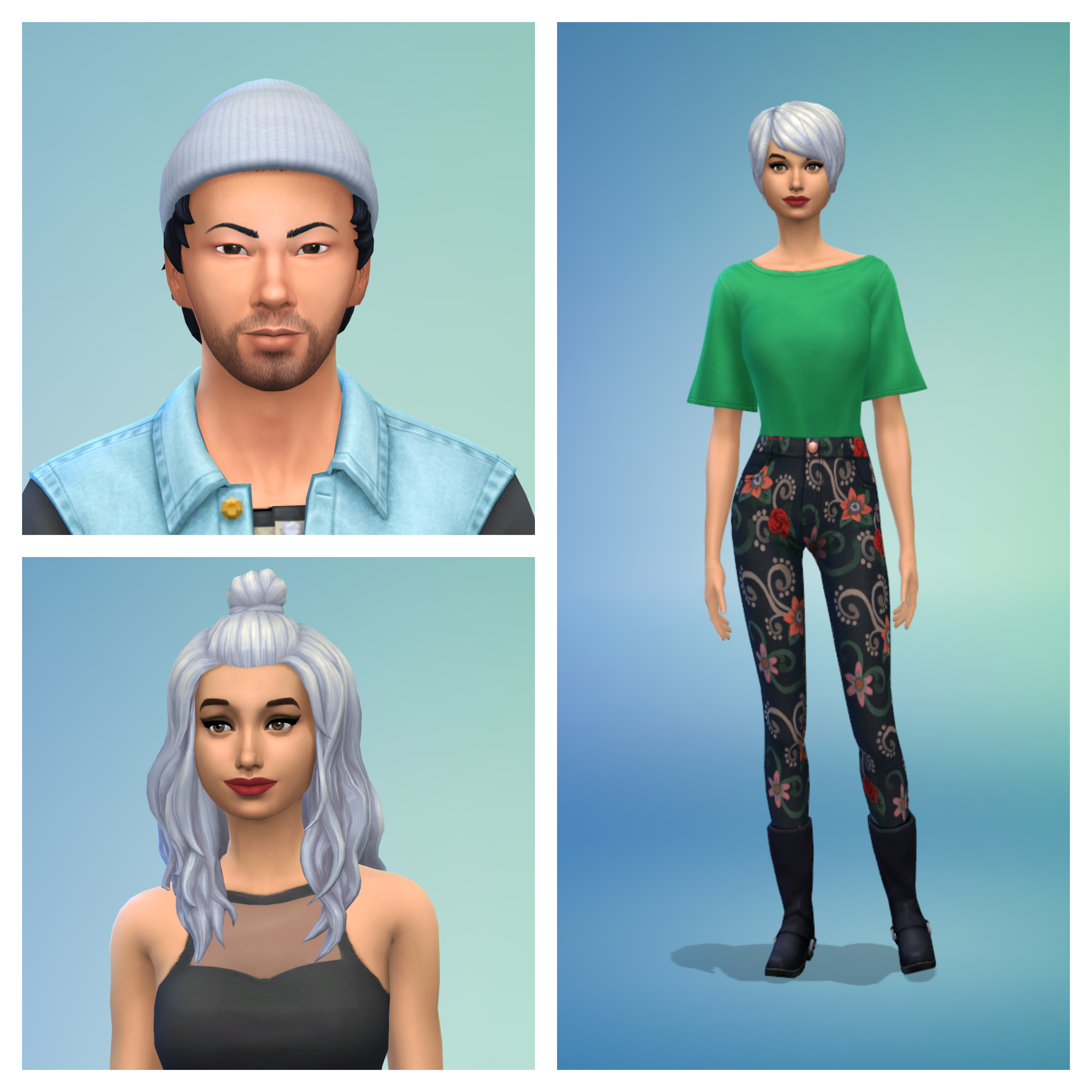 The Sims 4 New And Converted Create A Sim Items Included In The
