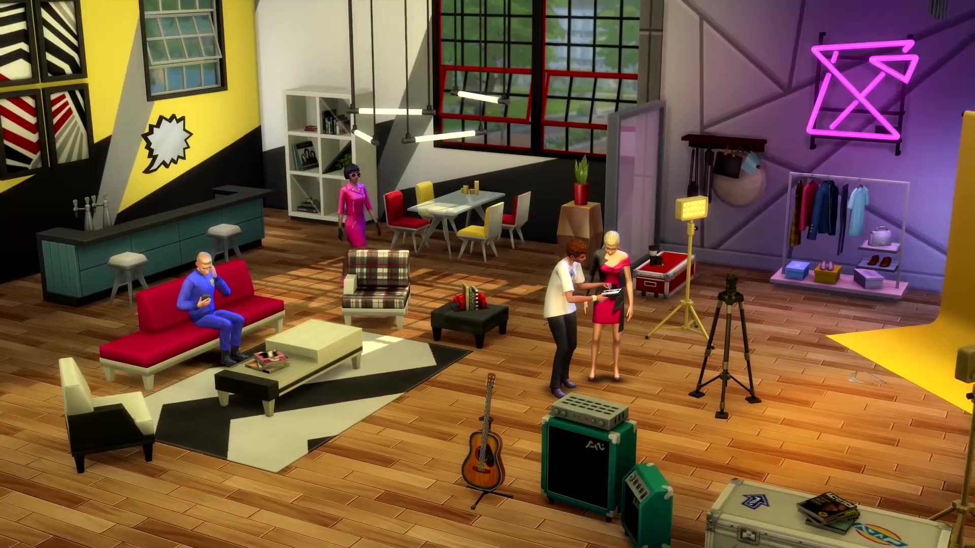 The Sims 4 Moschino Stuff: 40+ Trailer Screens