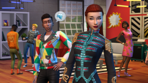 The Sims - You can now dress your sims in a @Moschino