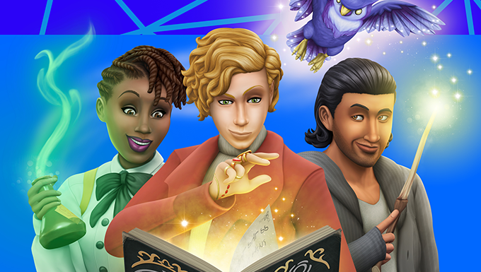 The Sims 4 Realm of Magic: Official Logo, Box Art, Icon and Renders ...