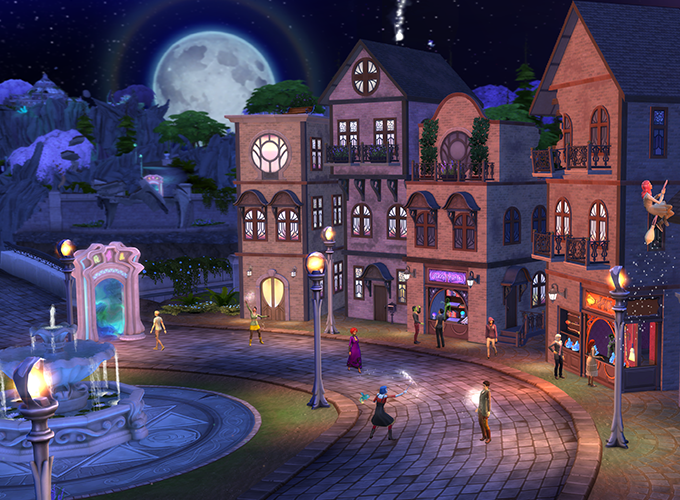 The Sims 4 Realm of Magic: Two Worlds Confirmed