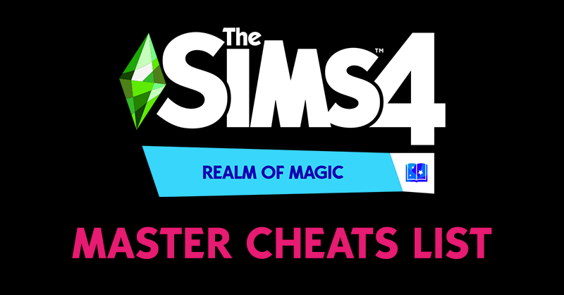 The Sims 4: Realm of Magic Cheats & Cheat Codes for PC