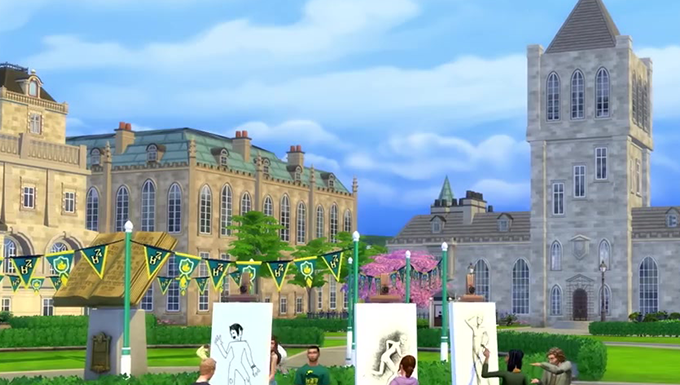 sims 4 university sims 4 university