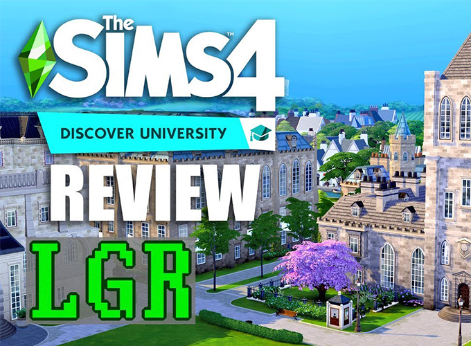 LGR Reviews The Sims 4 Discover University