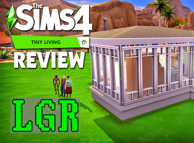 LGR Reviews The Sims 4 Tiny Living Stuff