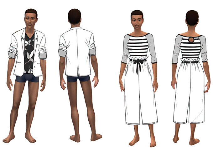 The Sims 4: Various Concepts by Sterling Jenkins