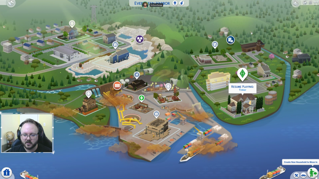 The Sims 4 Eco Lifestyle First Look at the World Map & Icon SimsVIP