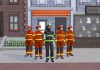 No Need for Pocket Extinguisher! Firefighters to The Rescue