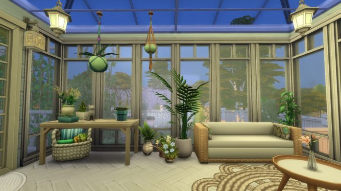 Build With Me: Crafter’s Cottage using The Sims 4 Nifty Knitting Stuff ...