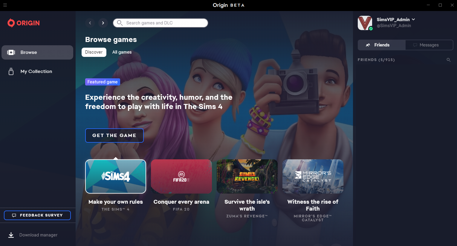 EA Desktop App Replaces Origin In Continued Rebranding Efforts