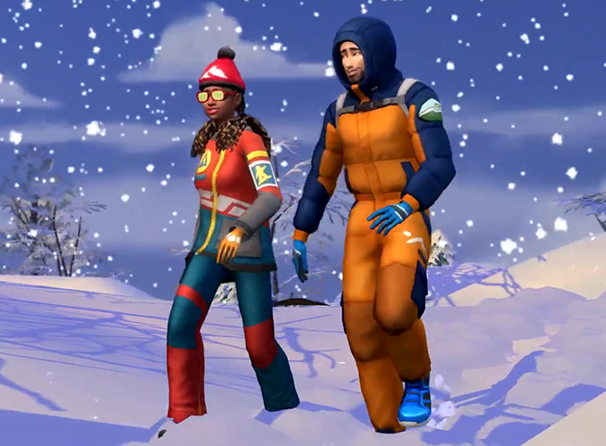 EA Announces The Sims 4 Snowy Escape Expansion Pack (Official Trailer)