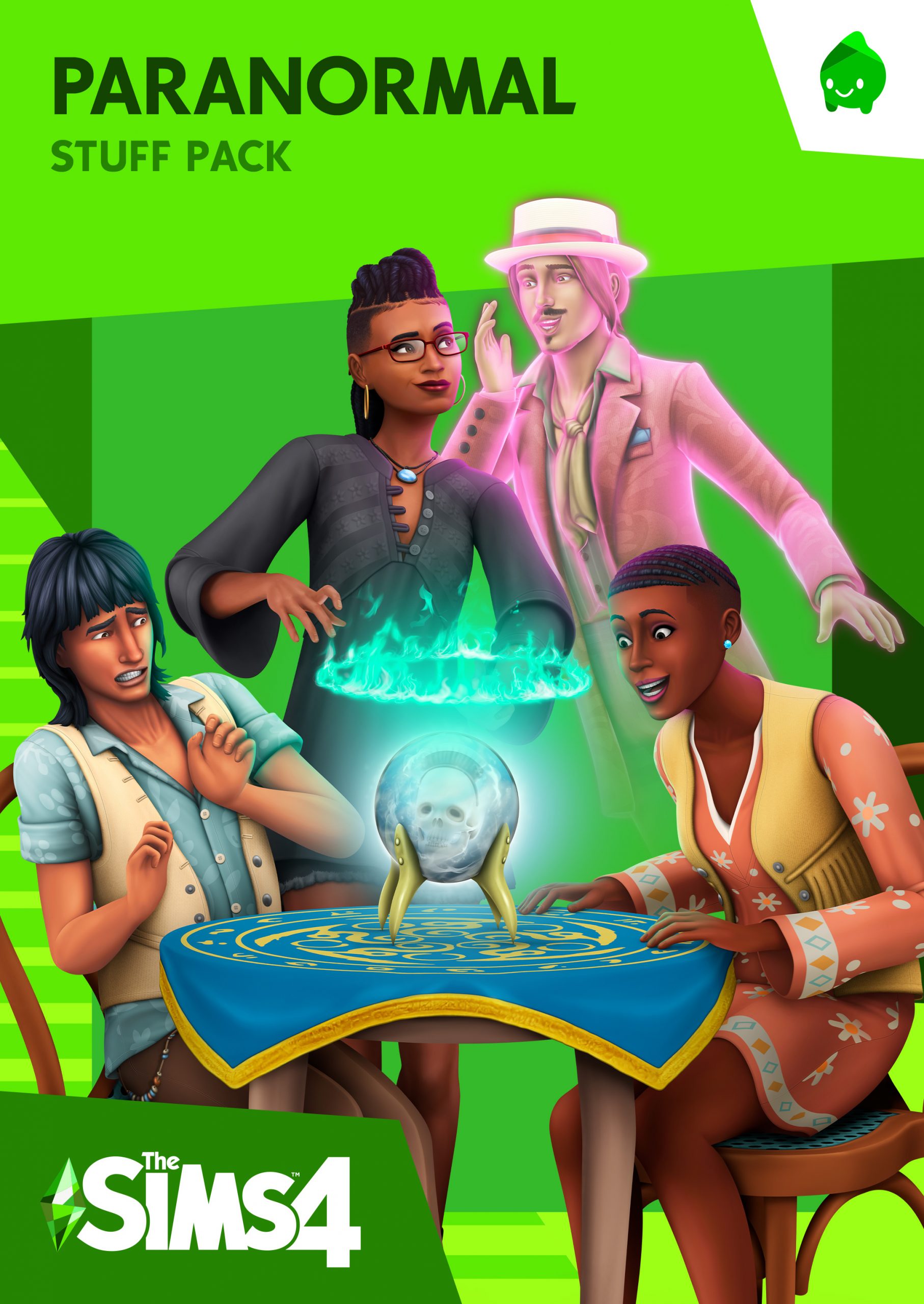 The Sims 4 Paranormal Stuff: Official Logo, Box Art, Icon and Render ...